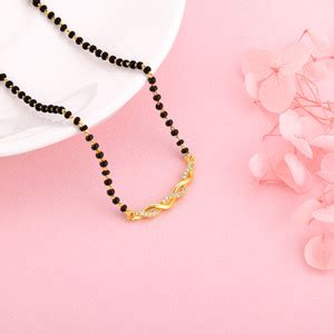 GIVA 925 Silver Golden Wedding Knot Mangalsutra|Lifetime Plating|6 ...