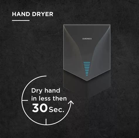 Buy EuroVave Prime, V Shape Hand Dryer By Euronics – Euronics Industries