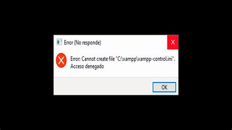 Cannot Create File Xampp Control.ini 的图像结果