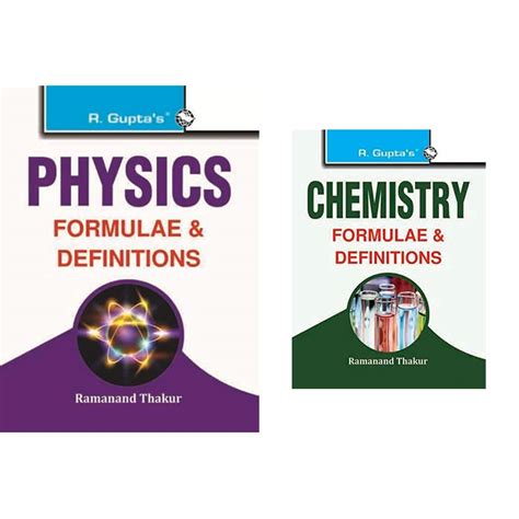 Buy Physics Formulae & Definitions + Chemistry Formulae & Definitions ...
