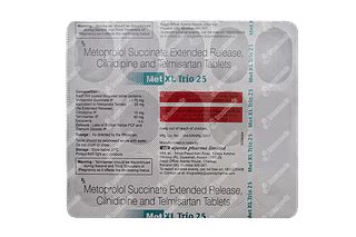 Met Xl Trio 102540 Mg Tablet Er 15 - Uses, Side Effects, Dosage, Price ...