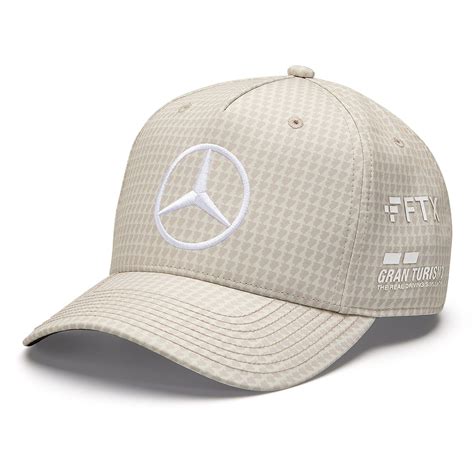 Mercedes AMG Petronas F1 2023 Lewis Hamilton Baseball Hat -Black/White ...