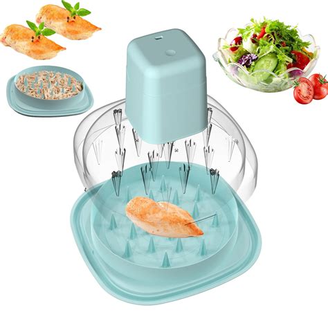 Electric Chicken Shredder 9in, Heavy Duty Chicken Breast Shredder Machine More Effective, Quick ...
