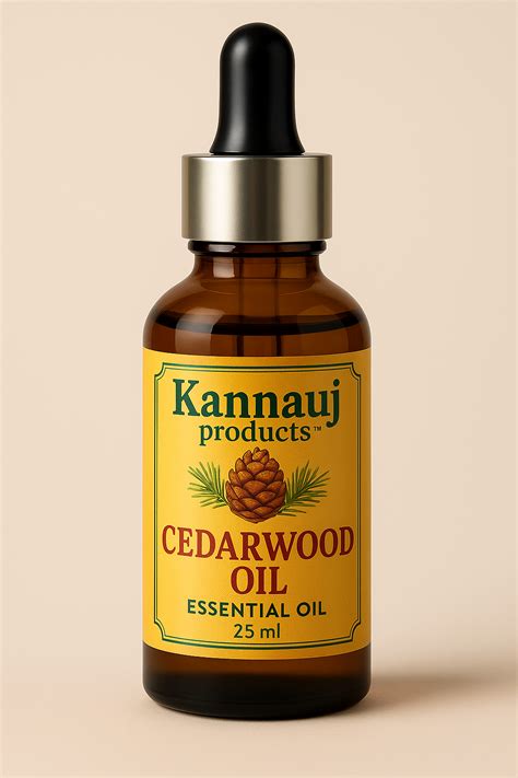 pure cedarwood oil for aromatherapy 25ml - Calm | Kannauj Products