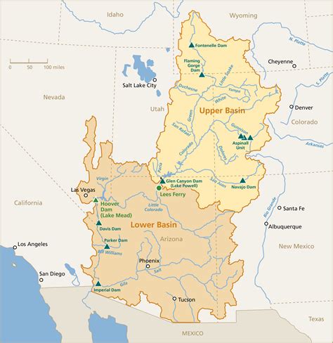Colorado River Basin Map