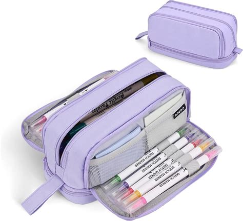 Pencil Case Howala Large Capacity Pencil Pouch for Girls Boys with 4 ...