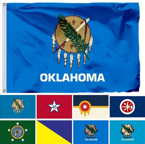 Oklahoma State Fair Flag Oklahoma Flag Photos, Images & Pictures