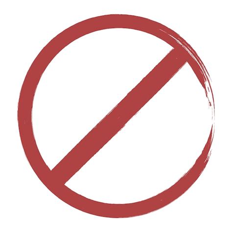 No Sign Transparent Background Images - Free Download on Freepik