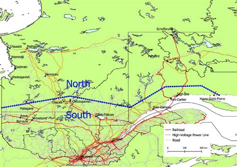 Image result for Northern Quebec Map