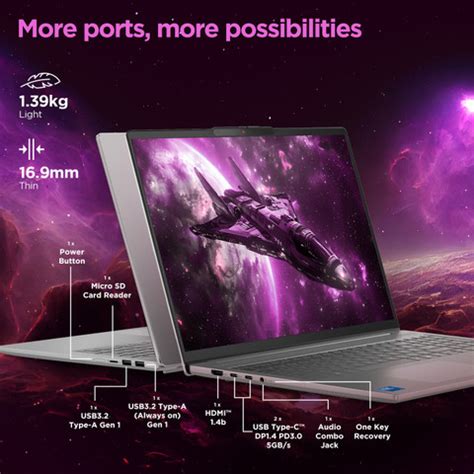 Lenovo IdeaPad Slim 5 WUXGA OLED Full Metal Body Intel Core i5 13th Gen ...