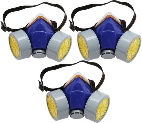 SHIVEXIM Dust Paint Spray Protection Mask Respirator Silicone ...