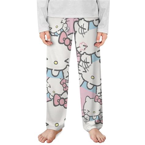 Hello Kitty pjs for Kids Pajama Pants Hello Kitty Merch for Girls Boys ...