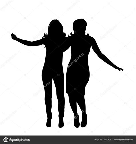 Friendship Silhouette - silhouette of friends