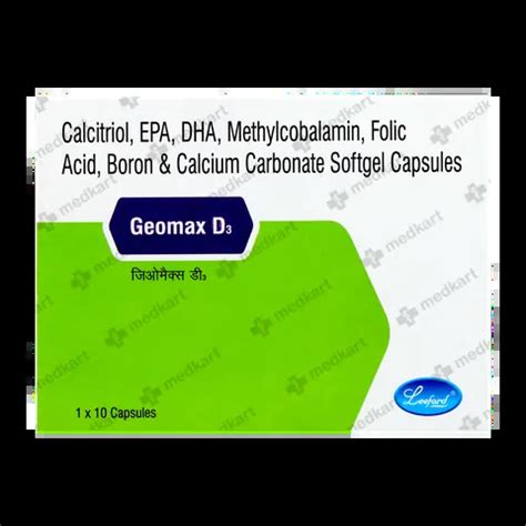 Bio D3 Max Capsule 15's | Price, Side Effects & Benefits | D3 for Bone ...