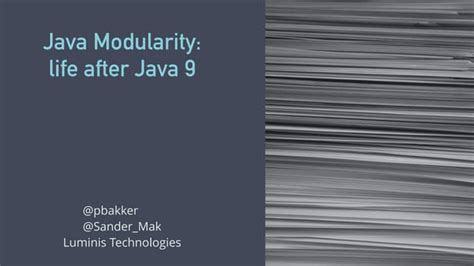 What Is Java 9 Modularity 的图像结果