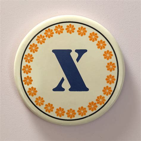 Monogram X Coaster | Personalized Elegance for Your Space – Pinch of Pretty