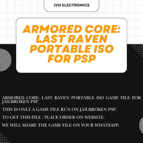 Download Armored Core: Last Raven Portable ISO File For PSP