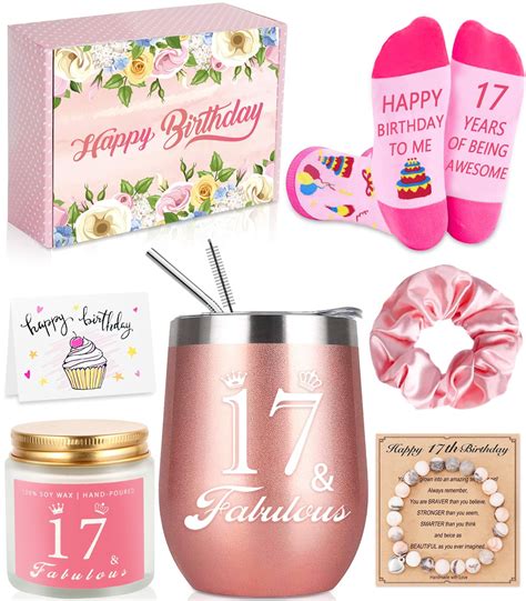 Amazon.com | Awfrky 17th Birthday Gifts For Girls, Best Gifts For 17 ...