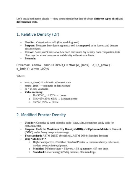 Image result for How Is Proctor for Density Testing Calculated
