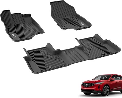 For Acura RDX 2019-2026 Car Floor Mats Front& Rear Liner Waterproof ...