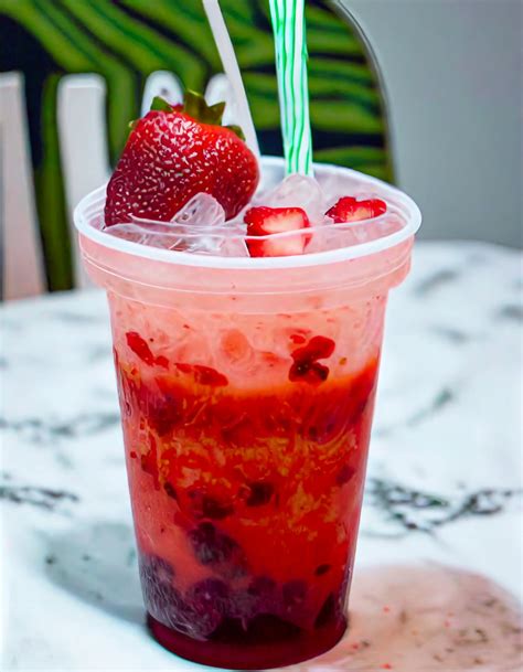 Homemade Strawberry Acai Lemonade