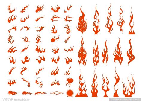 矢量火形状图片-矢量火形状图片素材免费下载-千库网