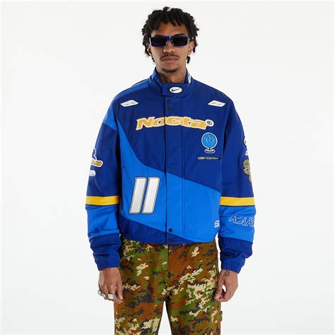 Jackets Nike x Drake NOCTA x L'ART Mens's Racing Jacket Deep Royal Blue ...