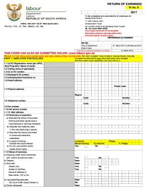 2018-2026 ZA Form WAs8 - Blank Fillable Template | Fill Out, Print ...