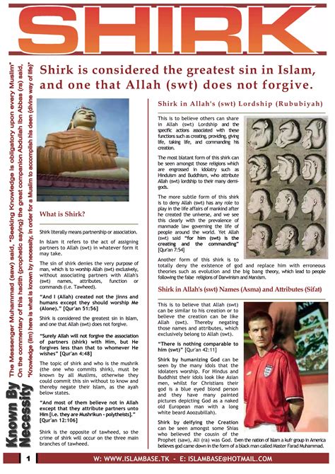 Shirk | PDF