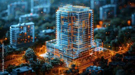 Design concept of a smart building. Engineering of smart building's ...