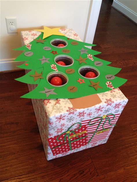homemade christmas games ideas