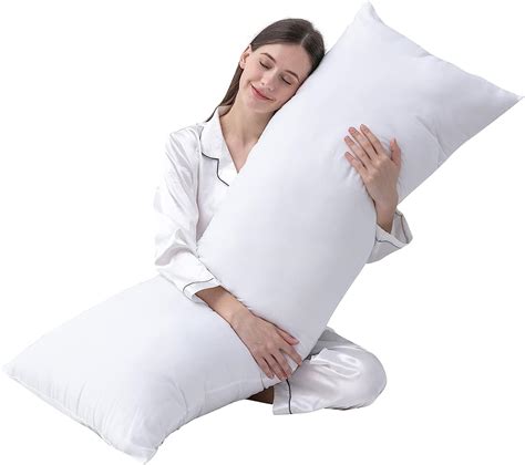 Amazon.com: ACCURATEX Full Body Pillow for Adults - Hybrid Shredded ...