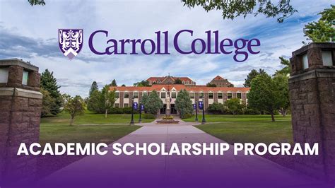 Academic Scholarship Program: FAQs | Carroll College