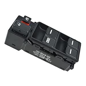 PopEye Black 4-Buttons Driver Side Left Front Power Window Master ...