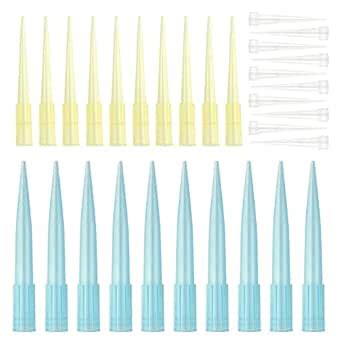 TOVOT 1500 PCS Laboratory Universal Pipette Tips Mix Size 10ul 200ul ...