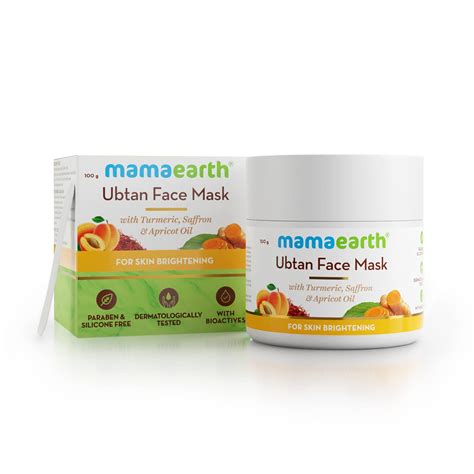 Mamaearth Ubtan Face Pack Mask for Fairness, Tanning & Glowing Skin ...
