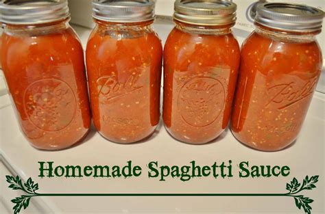 Kerr Canning Recipes Spaghetti Sauce | Bryont Blog