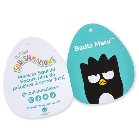 Snapklik.com : Squishmallows Original Sanrio 14-Inch Badtz-Maru Plush