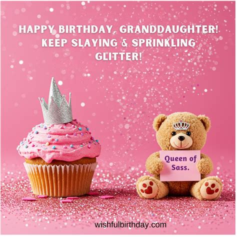 85 Happy Birthday Wishes for Granddaughter with Images - Wishful Birthday