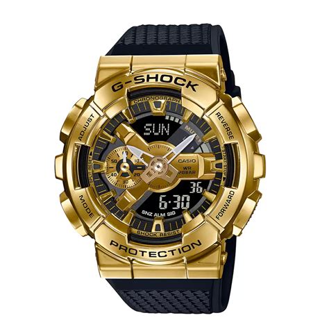 Casio Mens G-Shock Gold Dial Resin Analogue-Digital Watch - G1053 – The ...