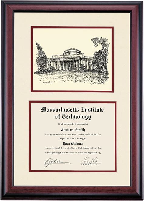 OCM DiplomaDisplay Premier Frame for Massachusetts India | Ubuy