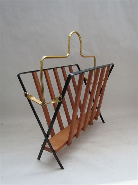 Art Deco Magazine Holder, Vintage Magazine Holder, Magazine Holder ...