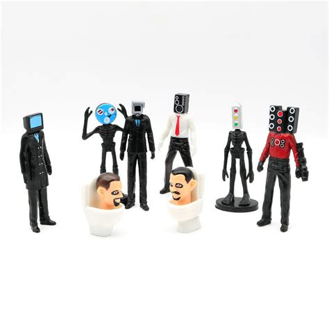 Skibidi Toilet Figure Set - Toy Cameraman, TV Man, India | Ubuy