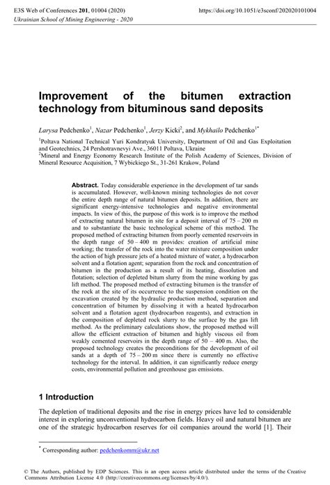 Bitumen Extraction 的图像结果