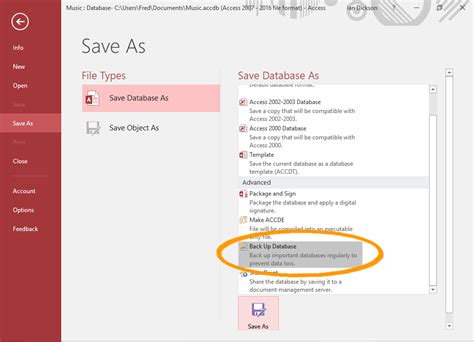 Image result for How to Backup Only Tables in Access Program with Code