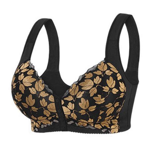 Gathering Push up Everyday Bras Anti Sagging Underwear Plus Size U-Back ...