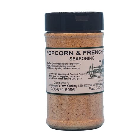 Popcorn & French Fry Seasoning - Discover Holmes County Ohio