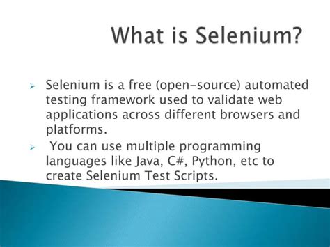Image result for Selenium Syntax PPT