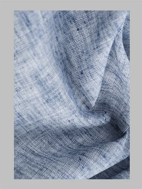 Ramraj Men Cotton Blend Dark Blue Self Design Shirt and Kurta Fabric Lampus