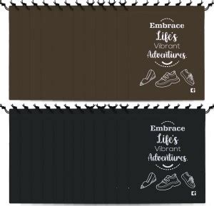 KUBER INDUSTRIES Shoe Pouch Brown & Black - Price in India | Flipkart.com